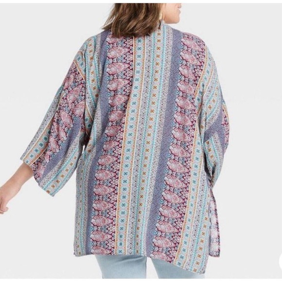 ✨Knox Rose Boho Cover Up‎ Kimono. Size XL/XXL✨ - Picture 2 of 11
